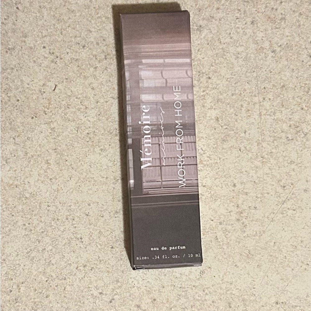 Mémoire: working from home